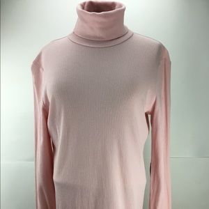 Ralph Lauren Turtleneck Faux Suede Elbows Patch XL